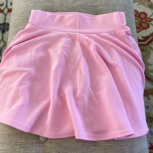 Barbie pink skater skirt